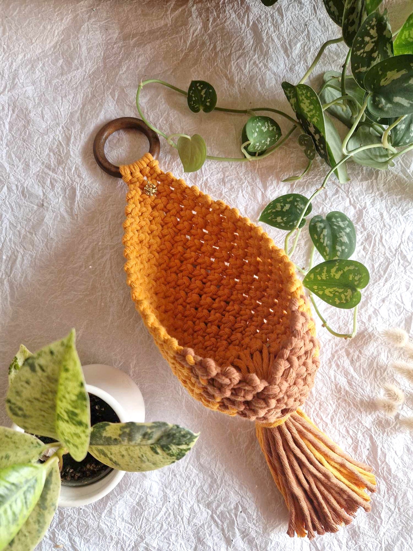 Petite suspension panier