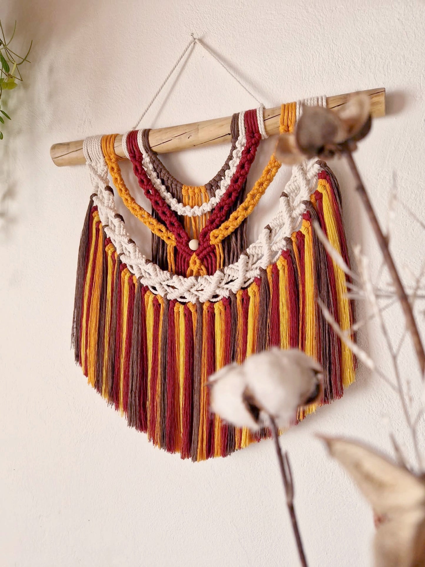 Macramé mural - Multicolor