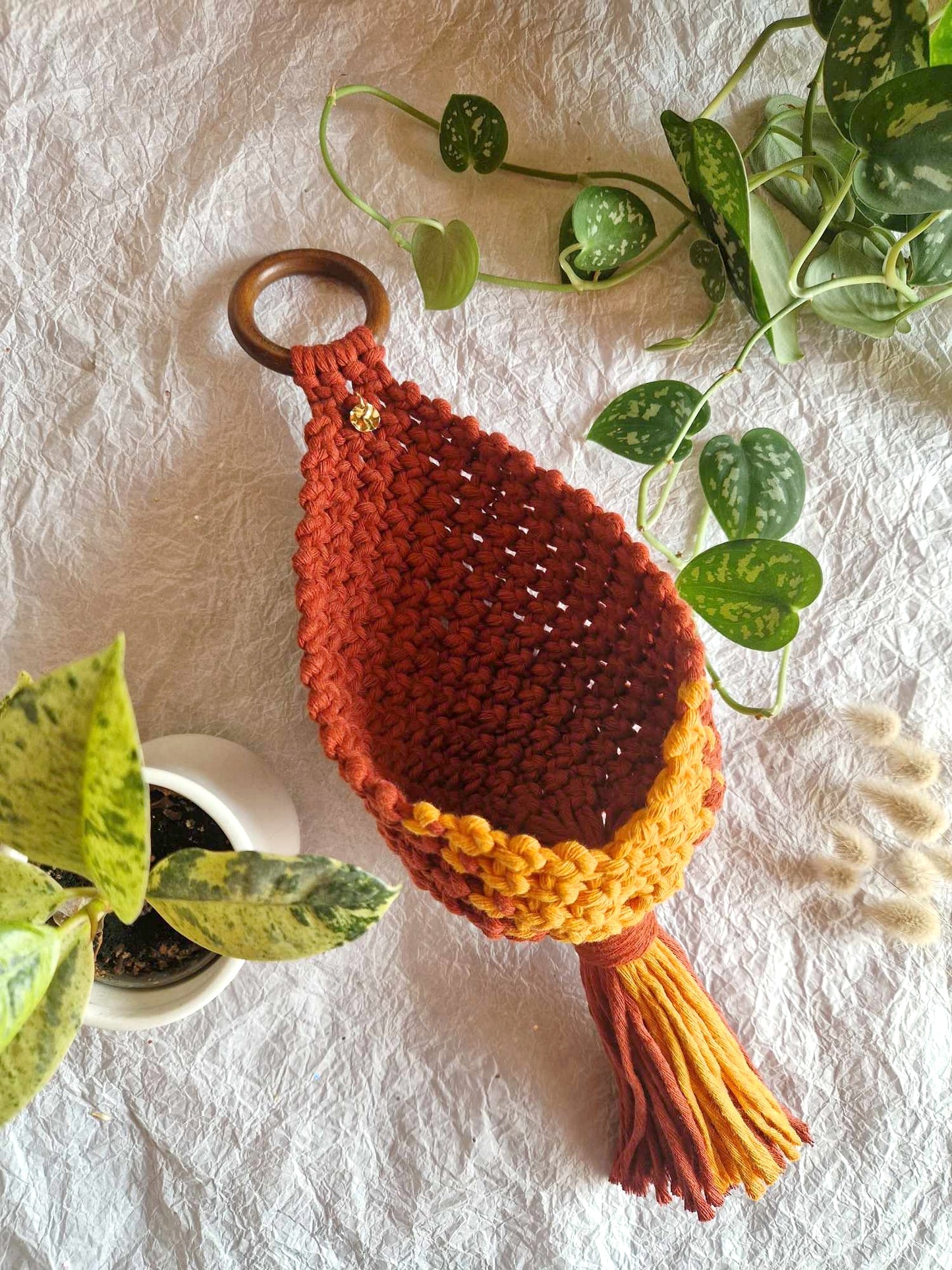 Petite suspension panier