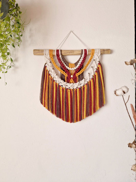 Macramé mural - Multicolor