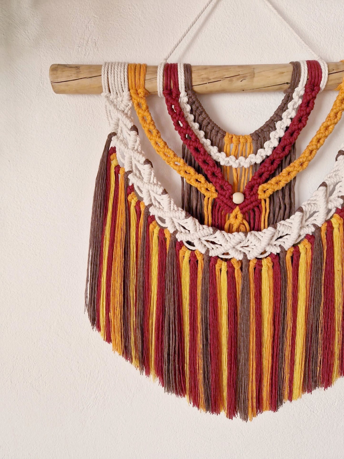 Macramé mural - Multicolor